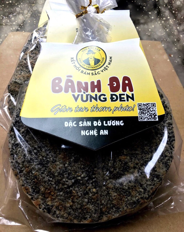 Bánh đa vừng đen