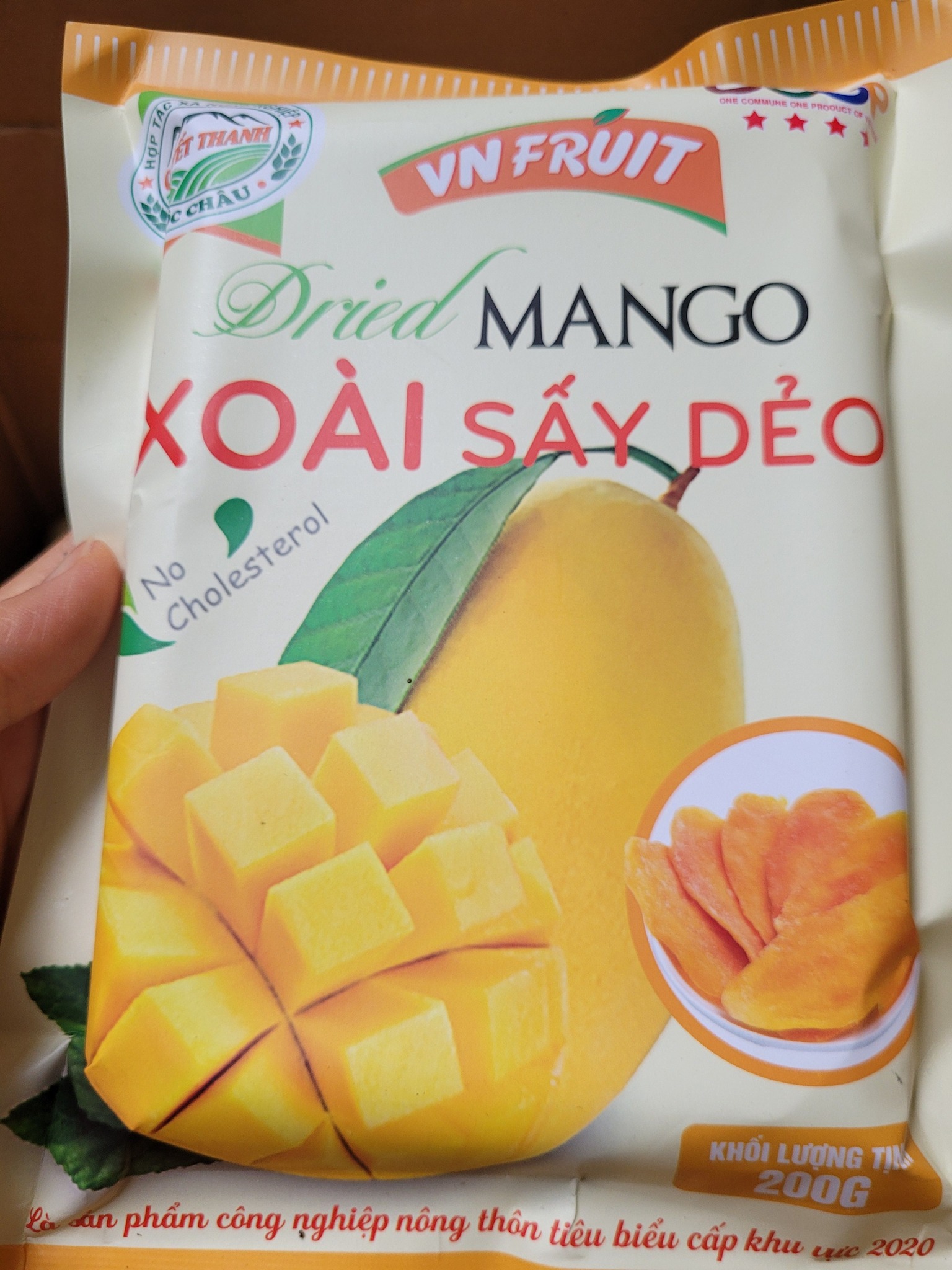 Xoài sấy dẻo Mộc Châu
