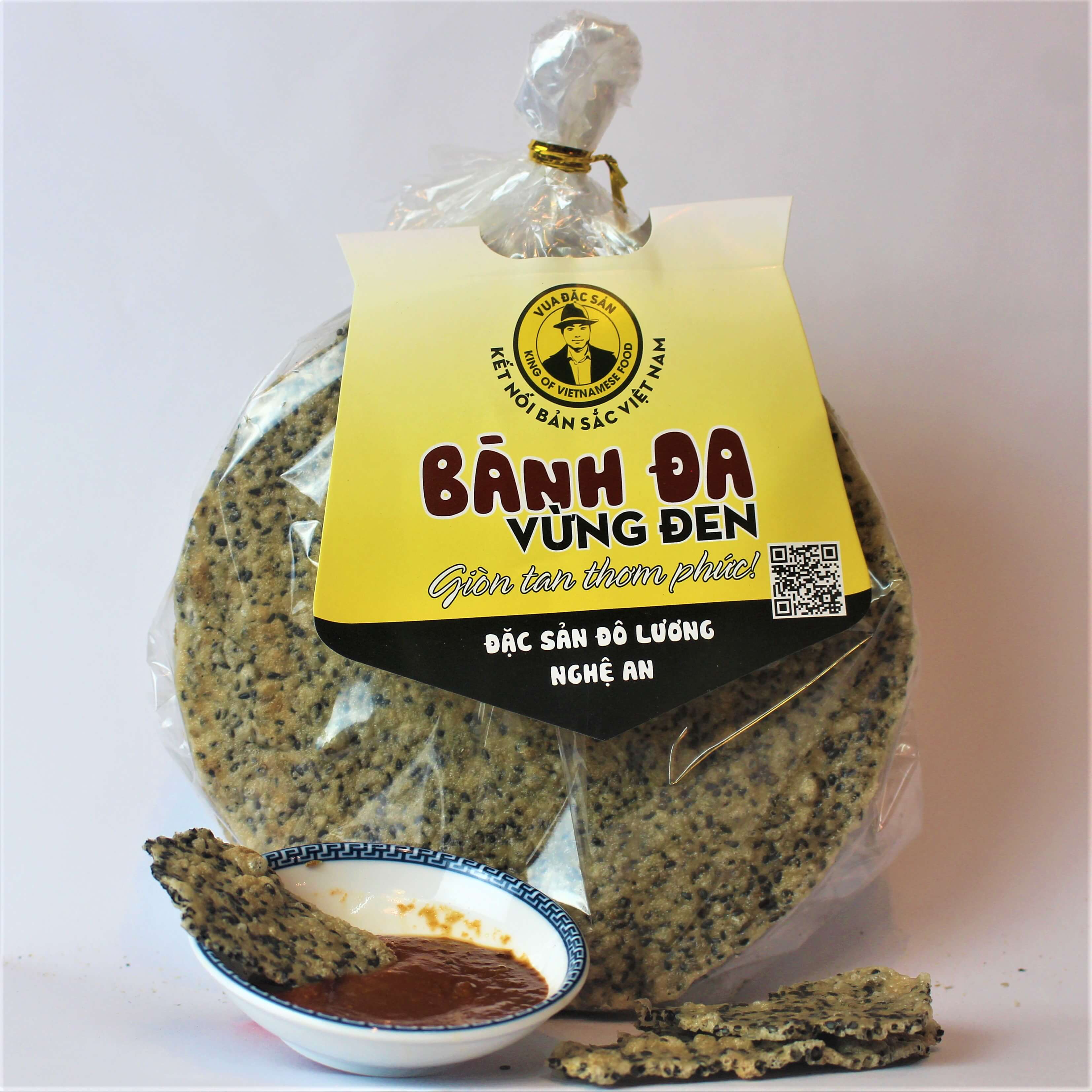 Bánh đa vừng đen - Đô Lương