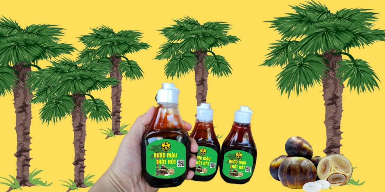 Nước màu thốt nốt 100g
